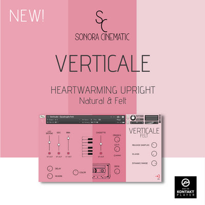 Our New Instrument - Verticale - Is Here!