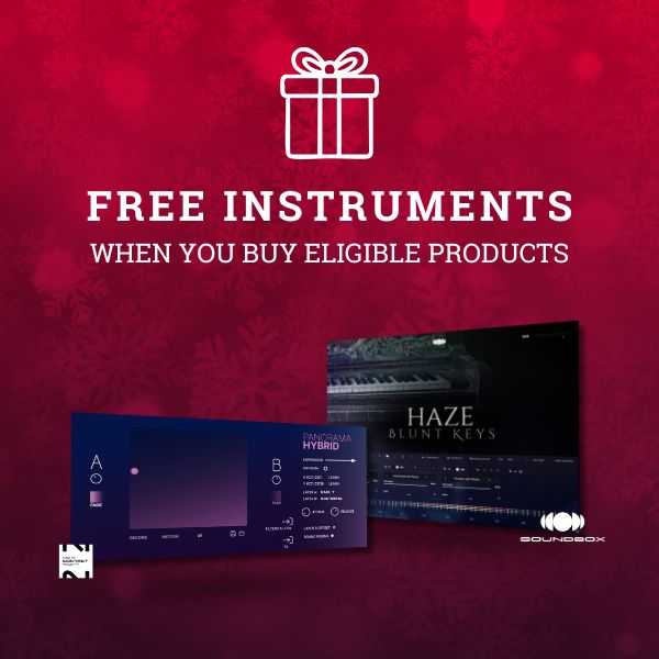 Get Free Instruments With Purchases Throughout December!
