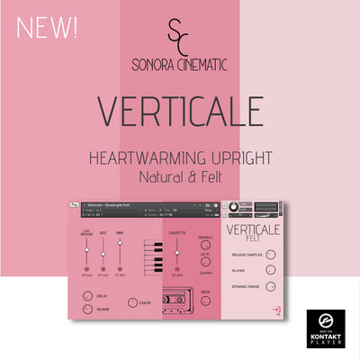 Our New Instrument - Verticale - Is Here! – Sonora Cinematic