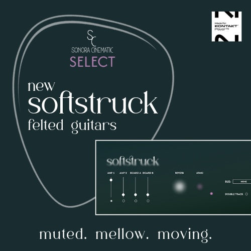 New! Softstruck - The Felt Piano Concept Brought To Guitar